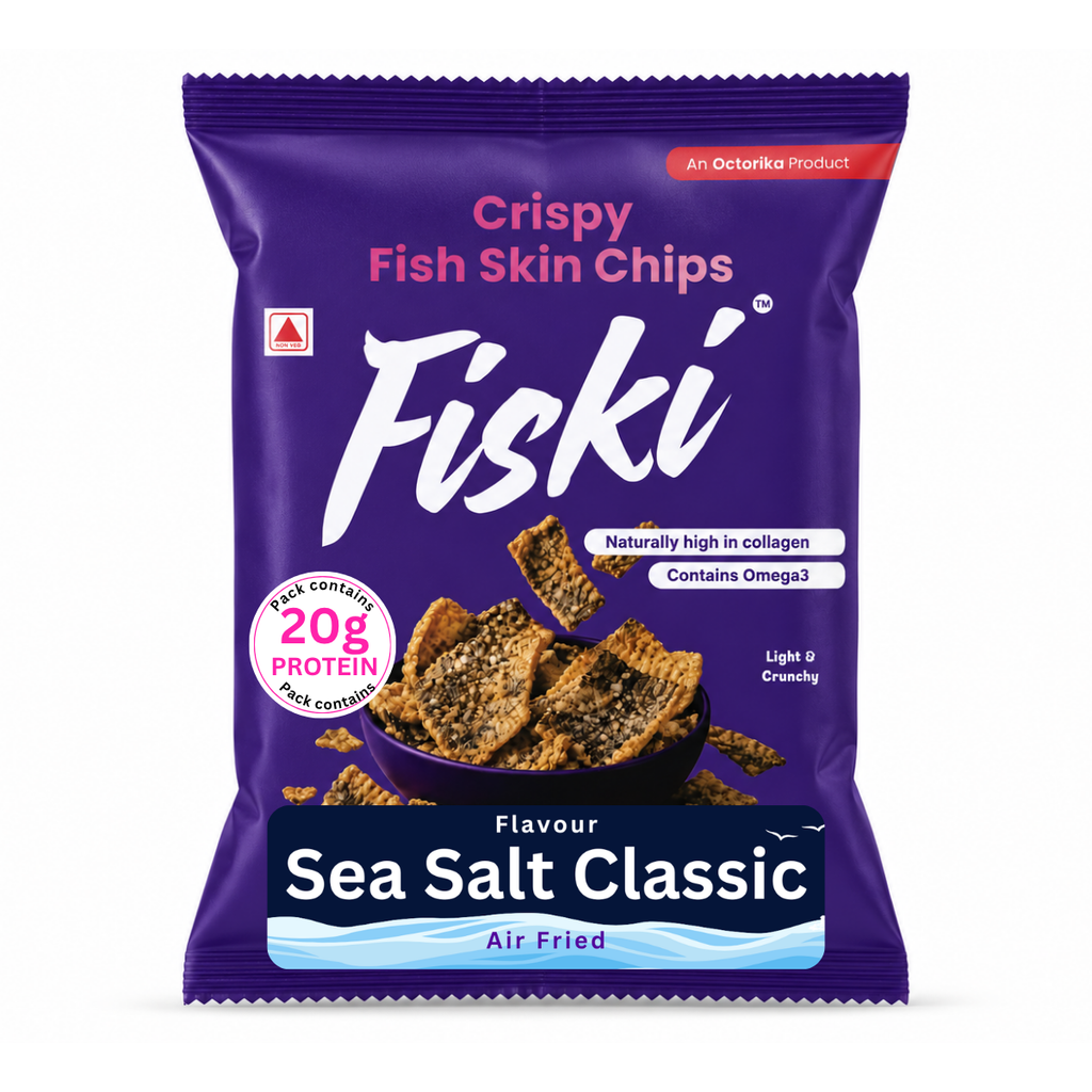 Fish Skin Chips - Sea Salt Classic- 35 grams
