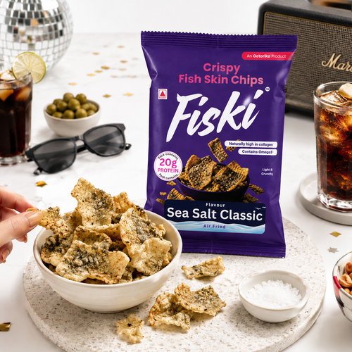 Fish Skin Chips - Sea Salt Classic- 35 grams